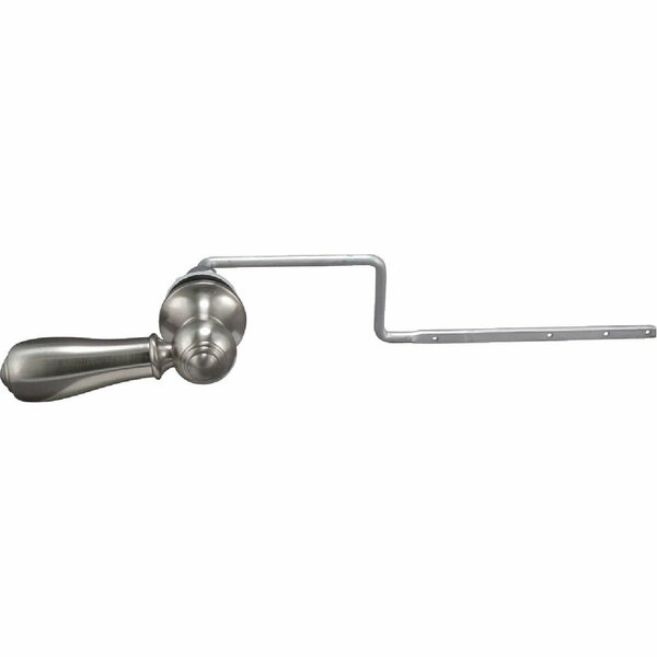 All-Source Universal Fit Brushed Nickel Tank Lever with Metal Bent Arm PP836-71BNL